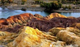 新疆五彩滩爆料视频最新,壮美风光引网友热议，揭秘大自然的奇幻画卷